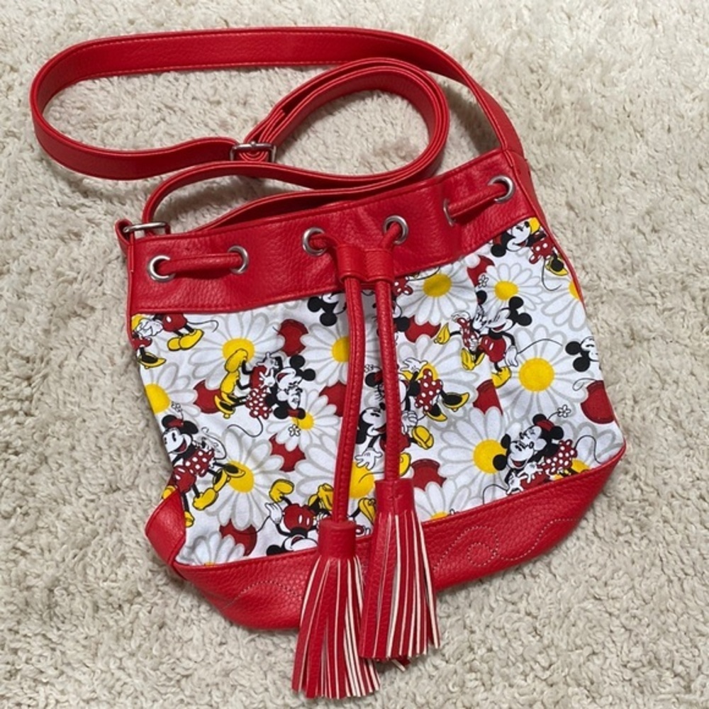 Vintage Mickey and Minnie Mouse Daisy Purse by sold at Disney Parks